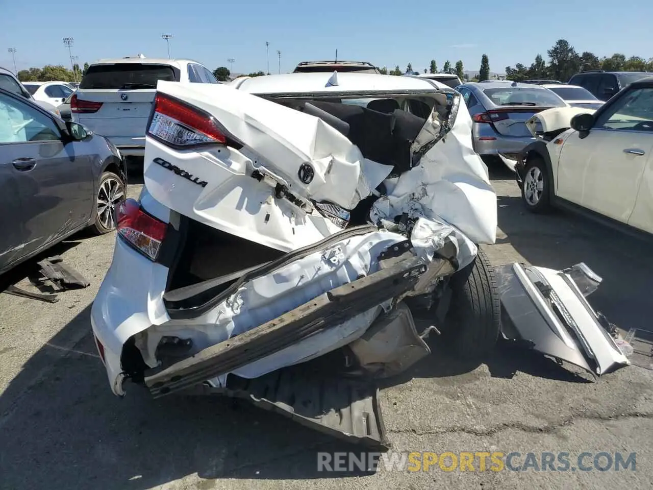 6 Photograph of a damaged car JTDEPMAEXN3014755 TOYOTA COROLLA 2022
