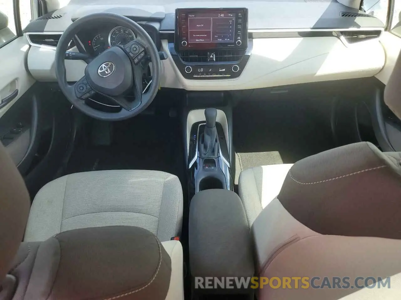 8 Фотография поврежденного автомобиля JTDEPMAEXN3015811 TOYOTA COROLLA 2022