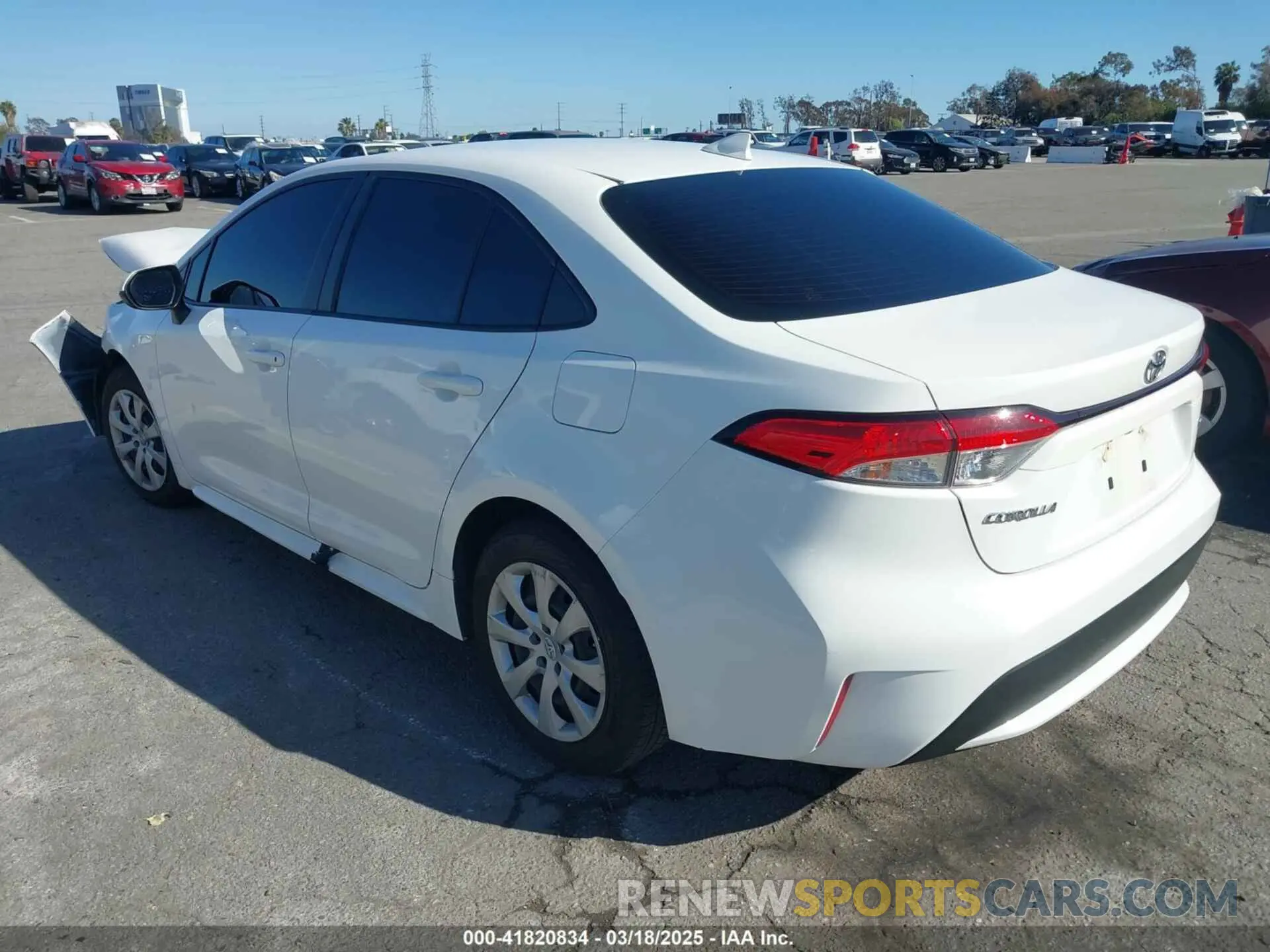 3 Photograph of a damaged car JTDEPMAEXN3016800 TOYOTA COROLLA 2022