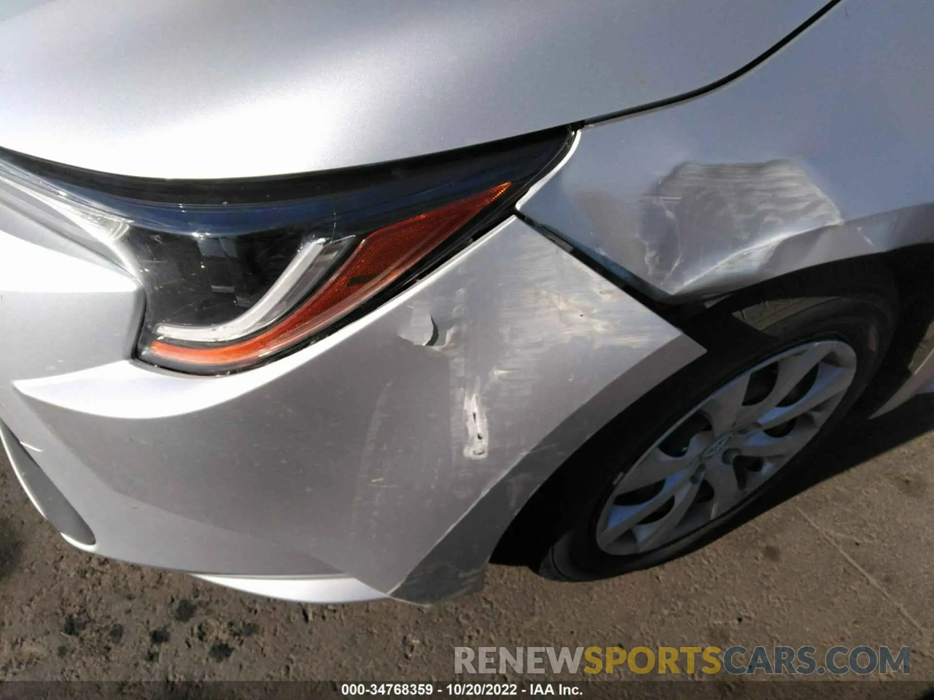 6 Photograph of a damaged car JTDEPMAEXN3017915 TOYOTA COROLLA 2022