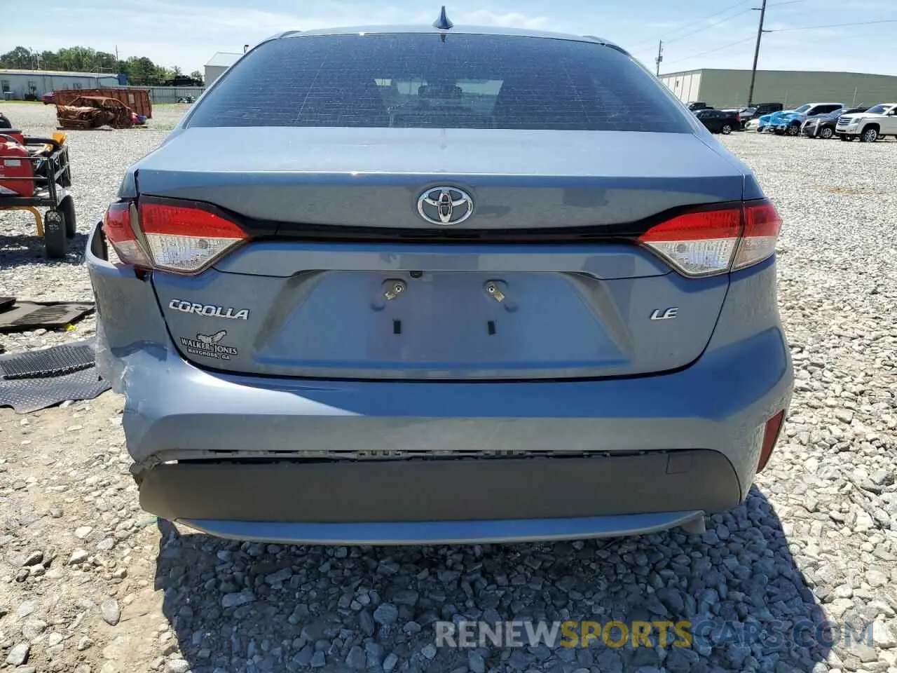 6 Фотография поврежденного автомобиля JTDEPMAEXN3021477 TOYOTA COROLLA 2022