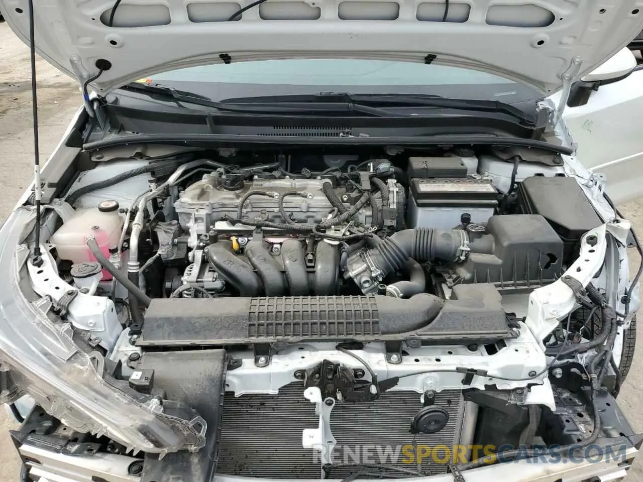 11 Фотография поврежденного автомобиля JTDEPMAEXN3025268 TOYOTA COROLLA 2022