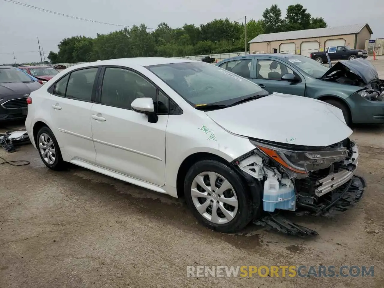 4 Фотография поврежденного автомобиля JTDEPMAEXN3025268 TOYOTA COROLLA 2022