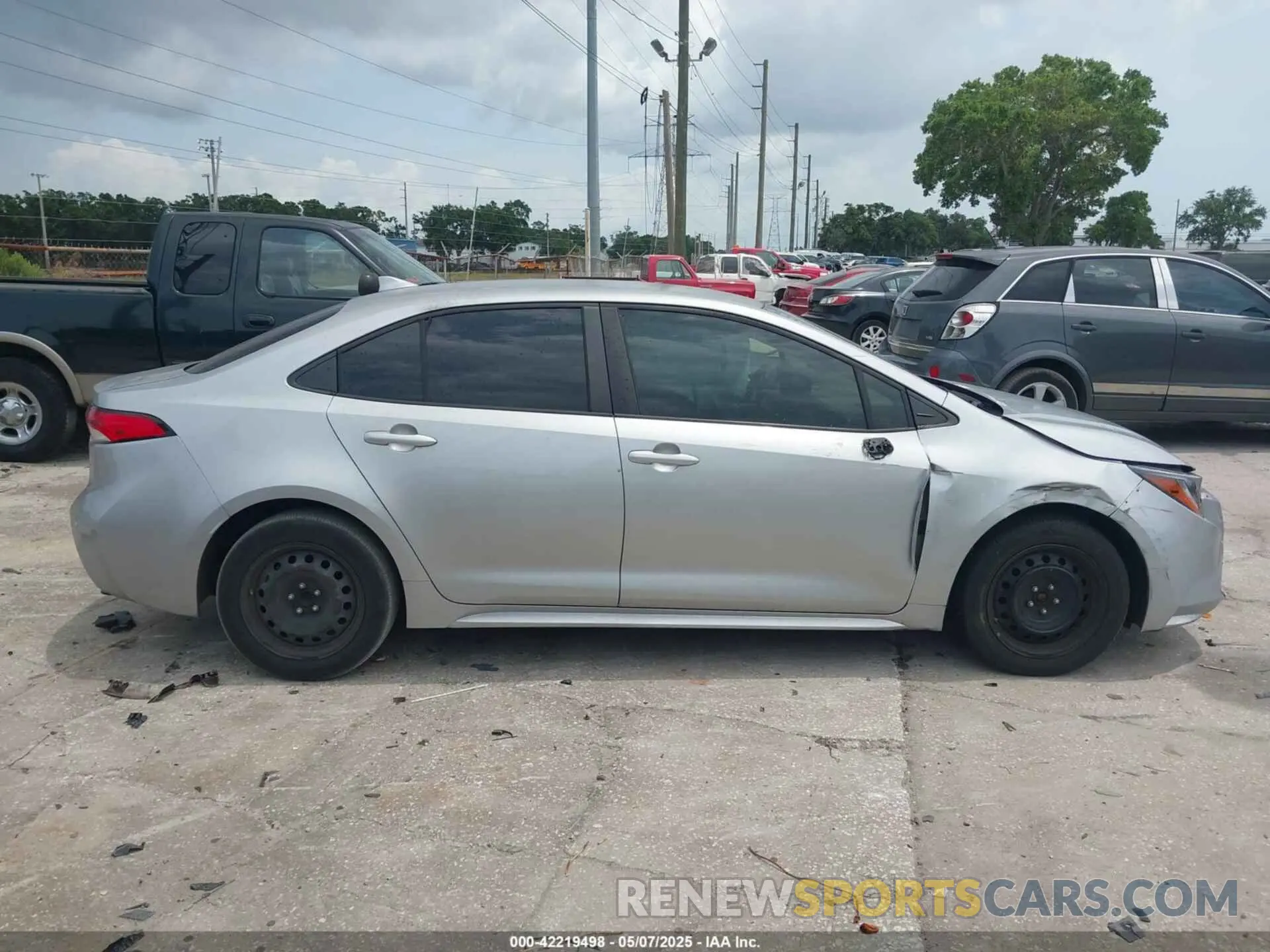13 Фотография поврежденного автомобиля JTDEPMAEXNJ192774 TOYOTA COROLLA 2022