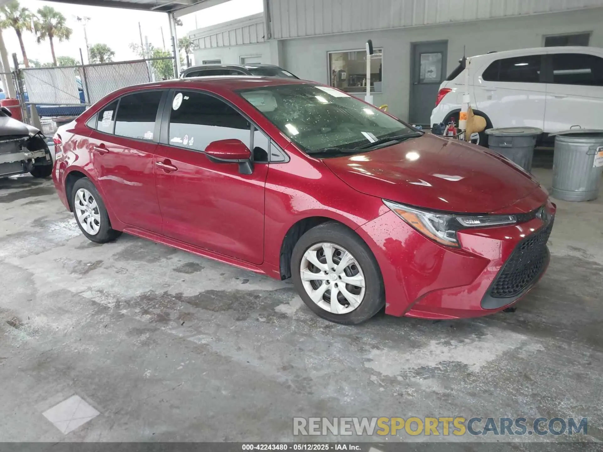 1 Photograph of a damaged car JTDEPMAEXNJ197733 TOYOTA COROLLA 2022