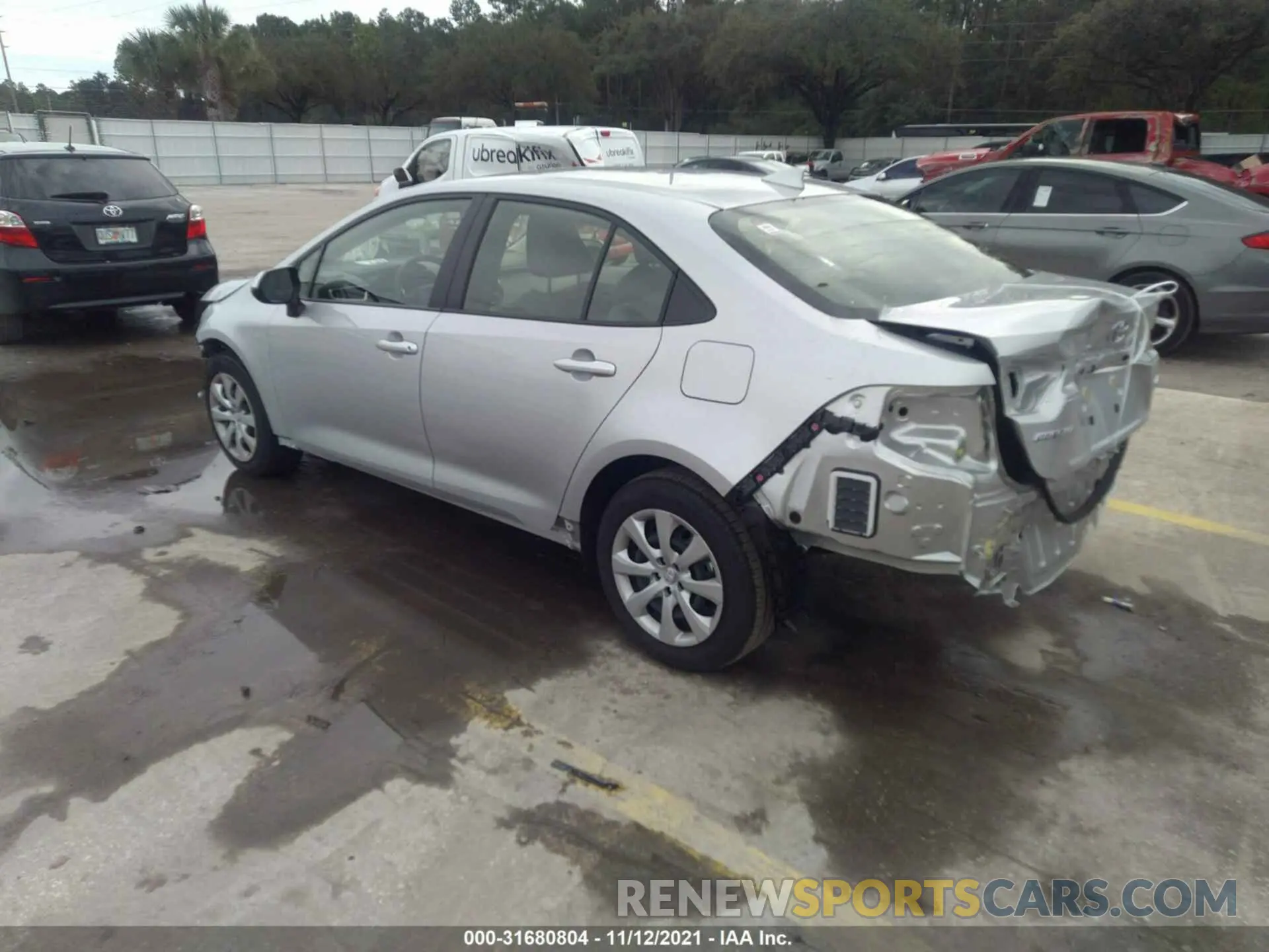3 Photograph of a damaged car JTDEPMAEXNJ201165 TOYOTA COROLLA 2022