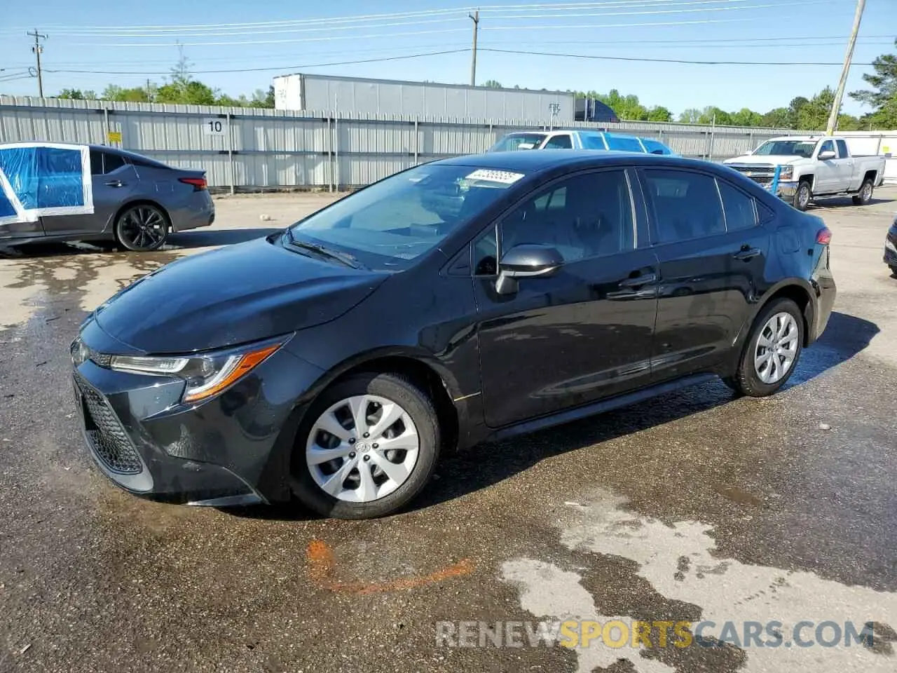 1 Photograph of a damaged car JTDEPMAEXNJ209802 TOYOTA COROLLA 2022