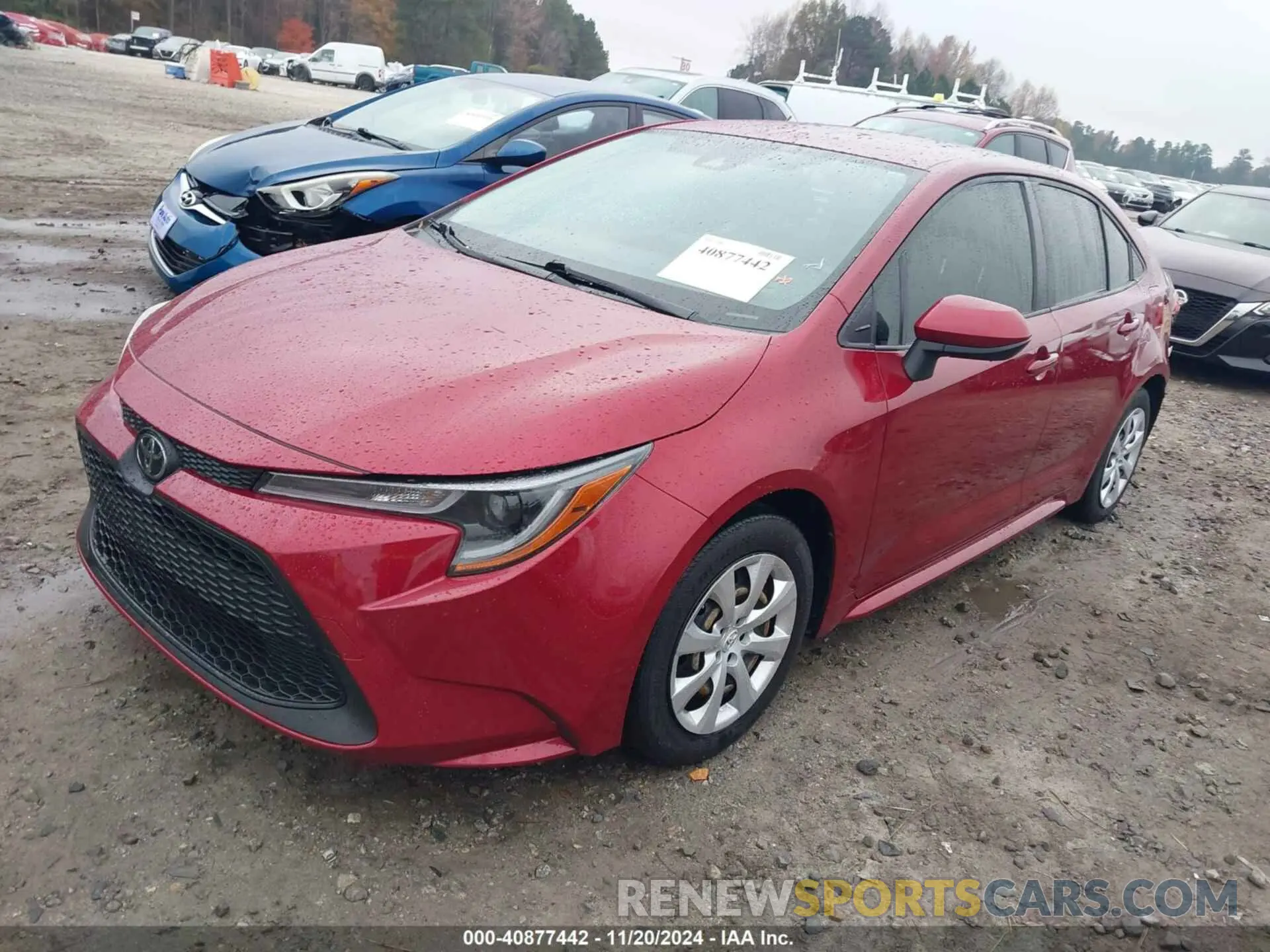 2 Фотография поврежденного автомобиля JTDEPMAEXNJ219181 TOYOTA COROLLA 2022