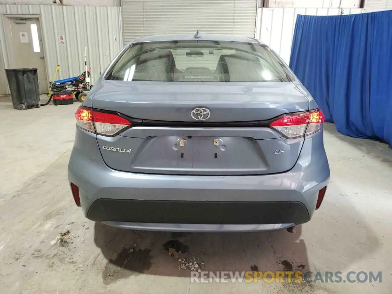 6 Фотография поврежденного автомобиля JTDEPMAEXNJ219794 TOYOTA COROLLA 2022