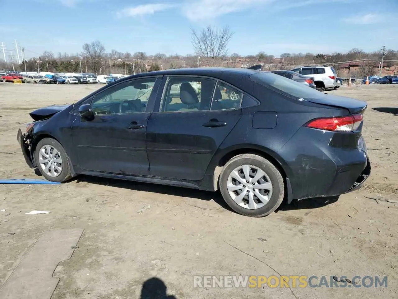 2 Фотография поврежденного автомобиля JTDEPMAEXNJ225644 TOYOTA COROLLA 2022