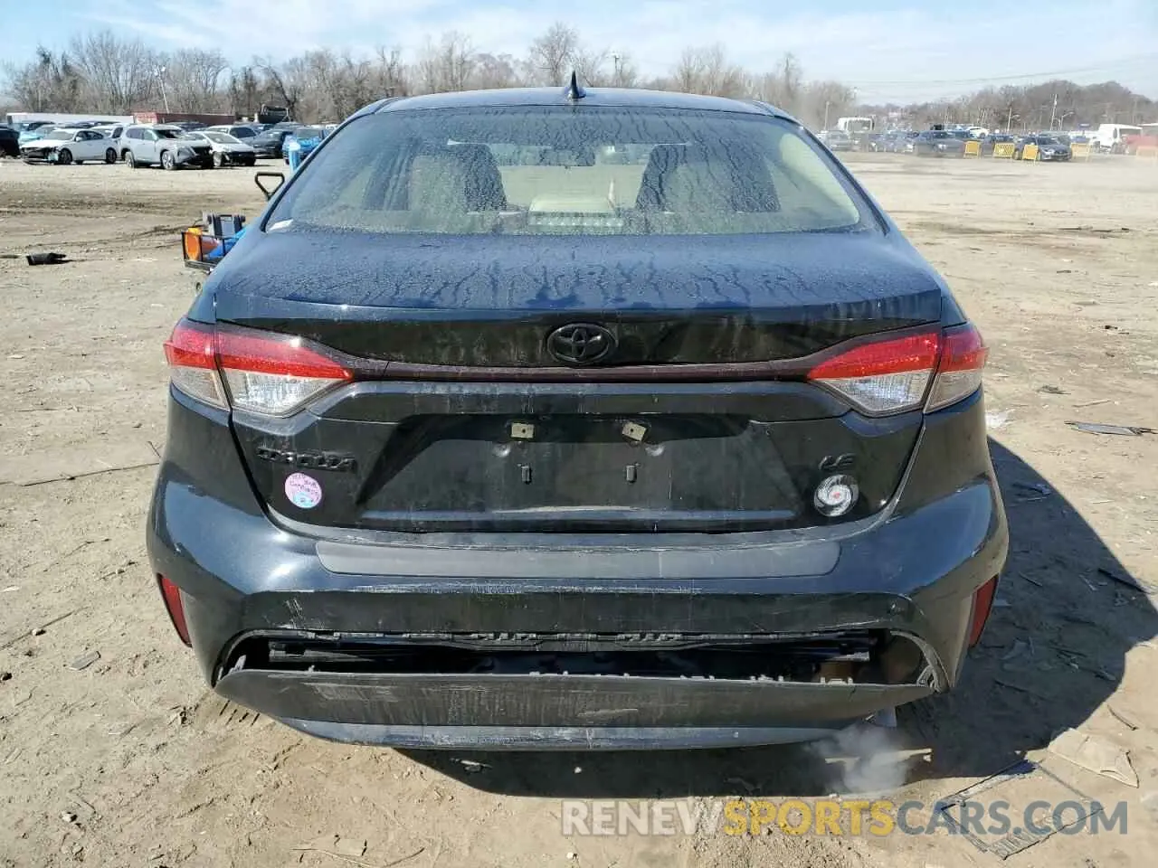 6 Фотография поврежденного автомобиля JTDEPMAEXNJ225644 TOYOTA COROLLA 2022