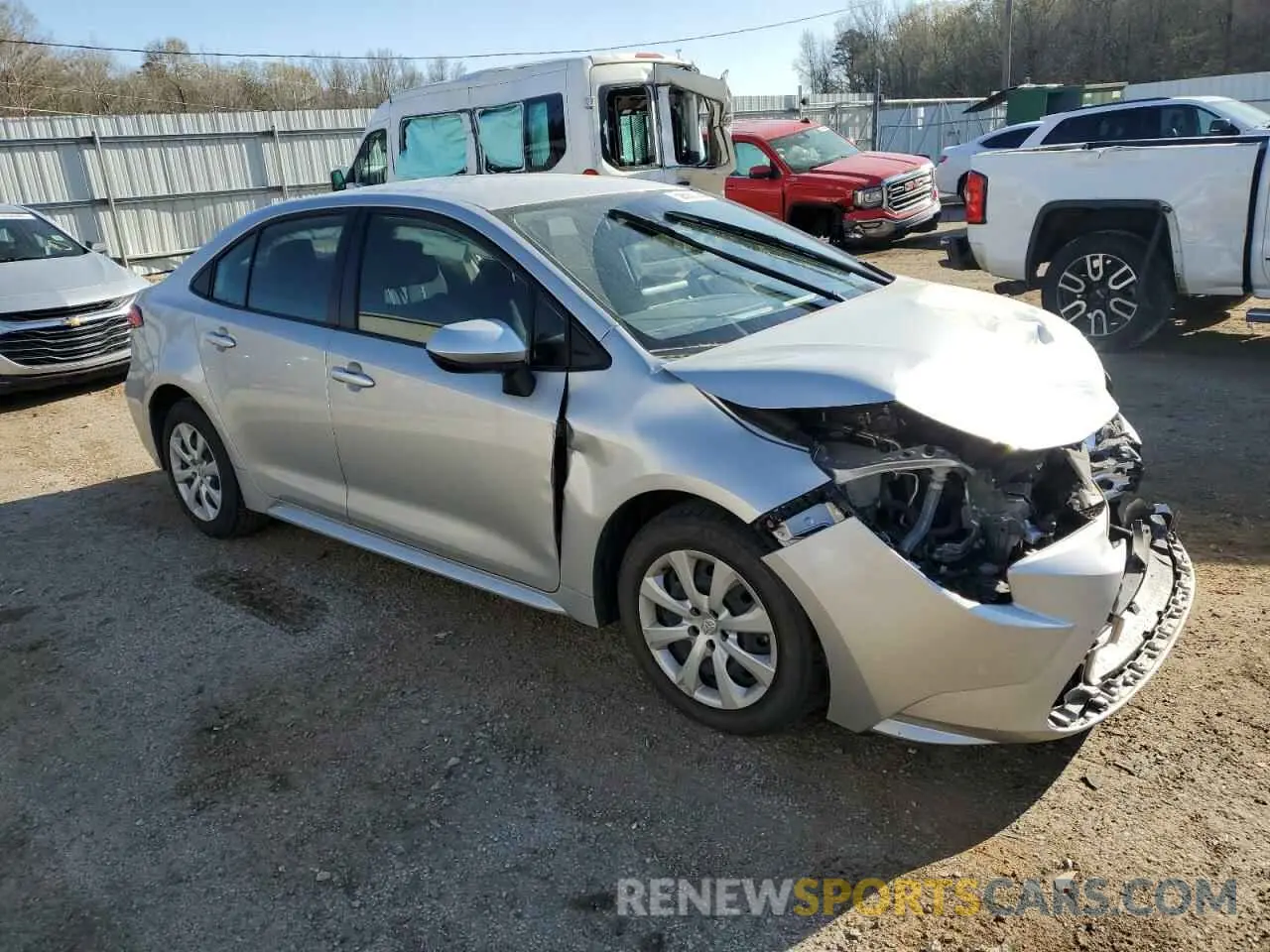 4 Photograph of a damaged car JTDEPMAEXNJ228706 TOYOTA COROLLA 2022
