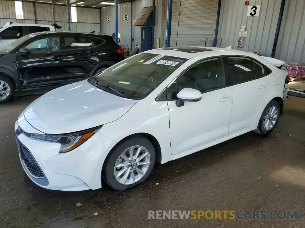 1 Photograph of a damaged car JTDFPMAE9N3016887 TOYOTA COROLLA 2022