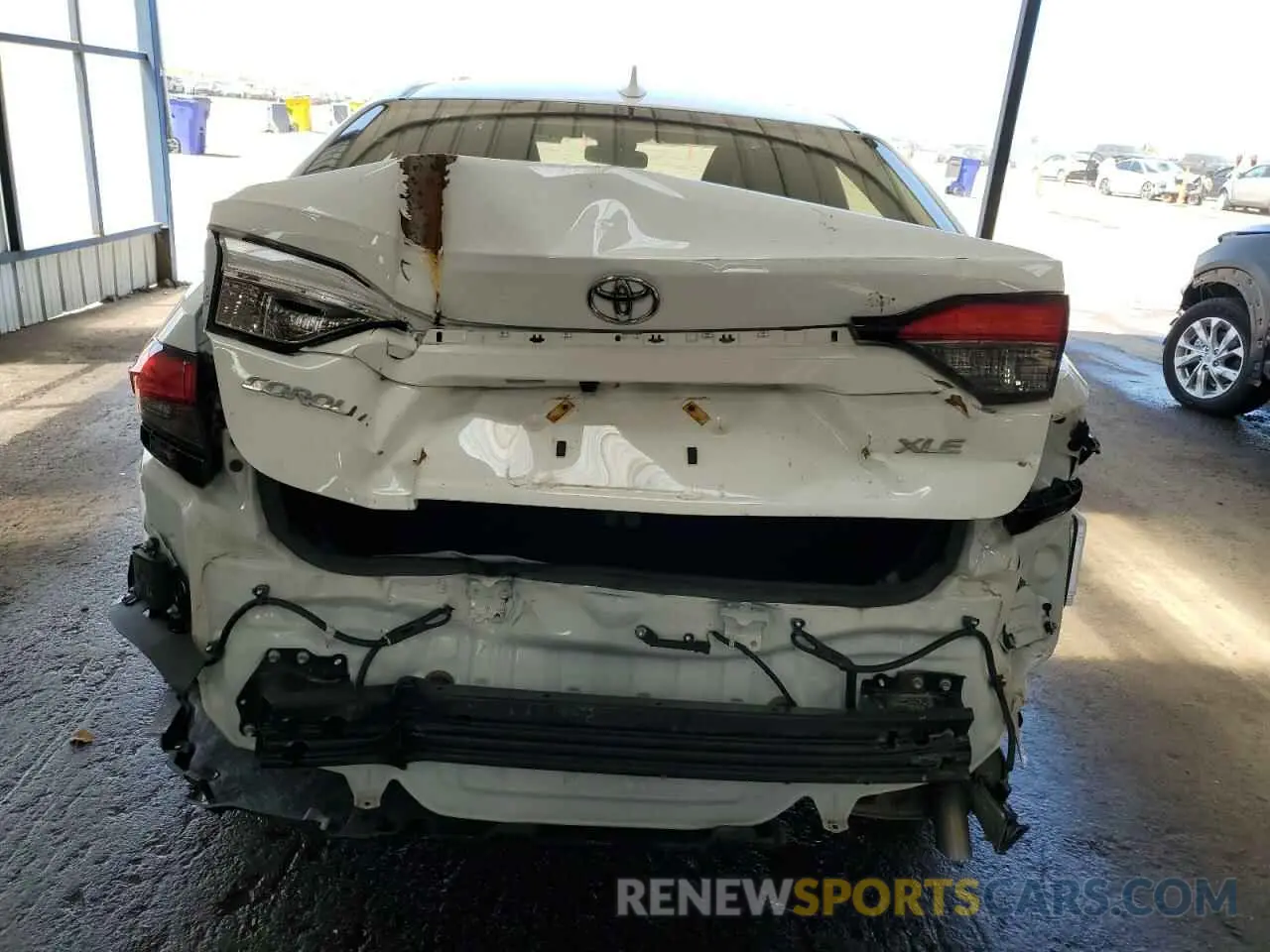 6 Photograph of a damaged car JTDFPMAE9N3016887 TOYOTA COROLLA 2022