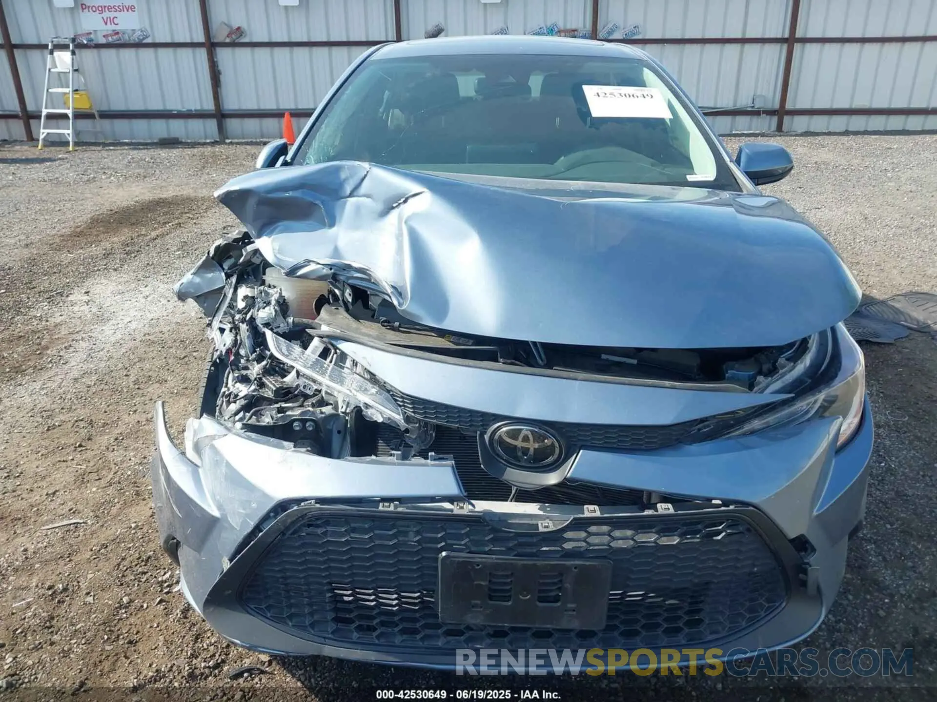 12 Photograph of a damaged car JTDHPMAE5N3031895 TOYOTA COROLLA 2022