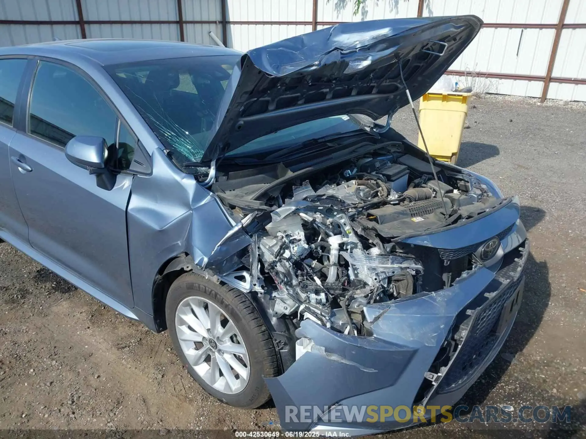 6 Photograph of a damaged car JTDHPMAE5N3031895 TOYOTA COROLLA 2022