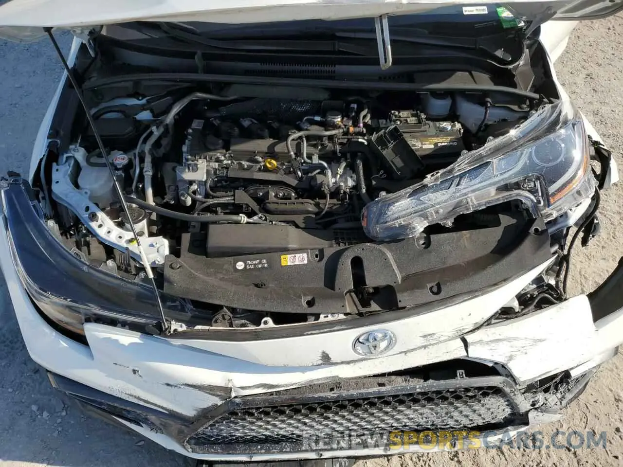 11 Photograph of a damaged car JTDM4MCE0NJ093284 TOYOTA COROLLA 2022