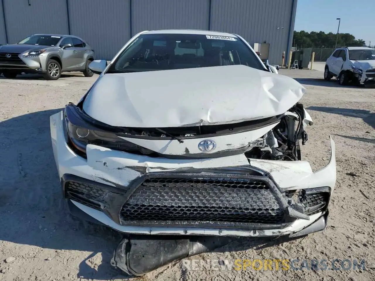 5 Photograph of a damaged car JTDM4MCE0NJ093284 TOYOTA COROLLA 2022