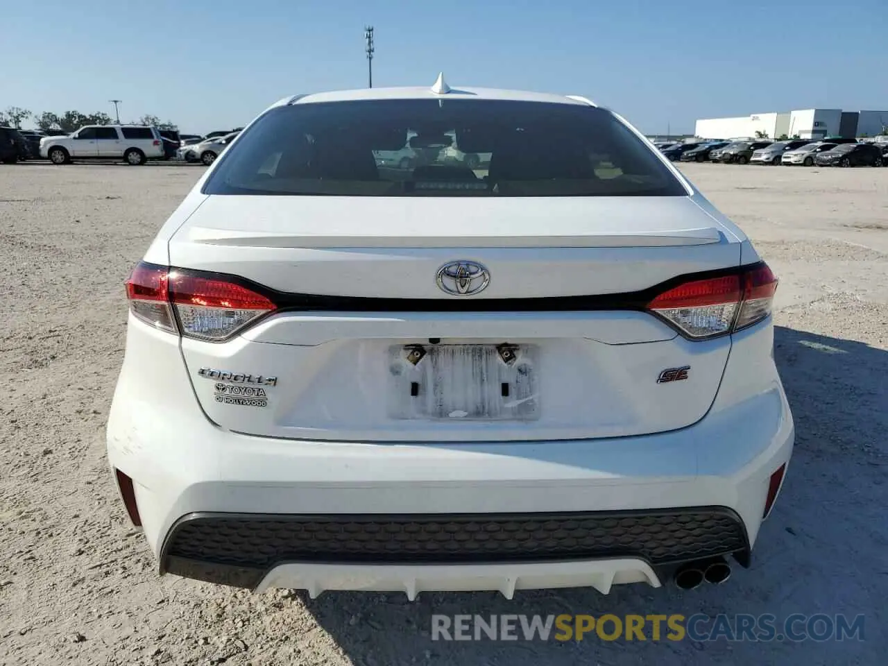 6 Photograph of a damaged car JTDM4MCE0NJ093284 TOYOTA COROLLA 2022