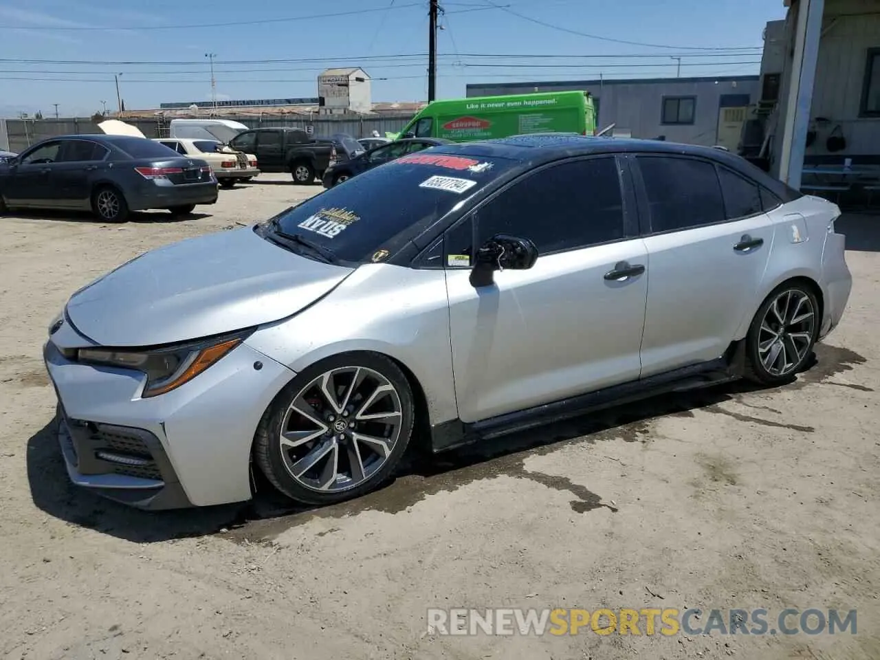 1 Photograph of a damaged car JTDM4MCE1NJ091608 TOYOTA COROLLA 2022