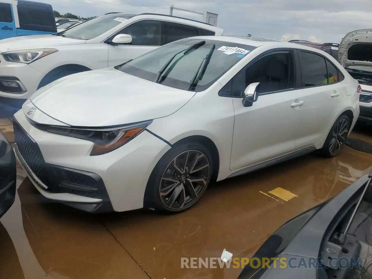 1 Фотография поврежденного автомобиля JTDM4MCE4NJ098391 TOYOTA COROLLA 2022