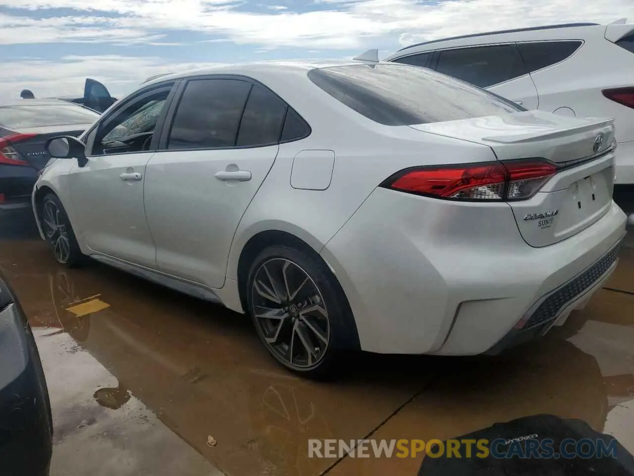 2 Фотография поврежденного автомобиля JTDM4MCE4NJ098391 TOYOTA COROLLA 2022