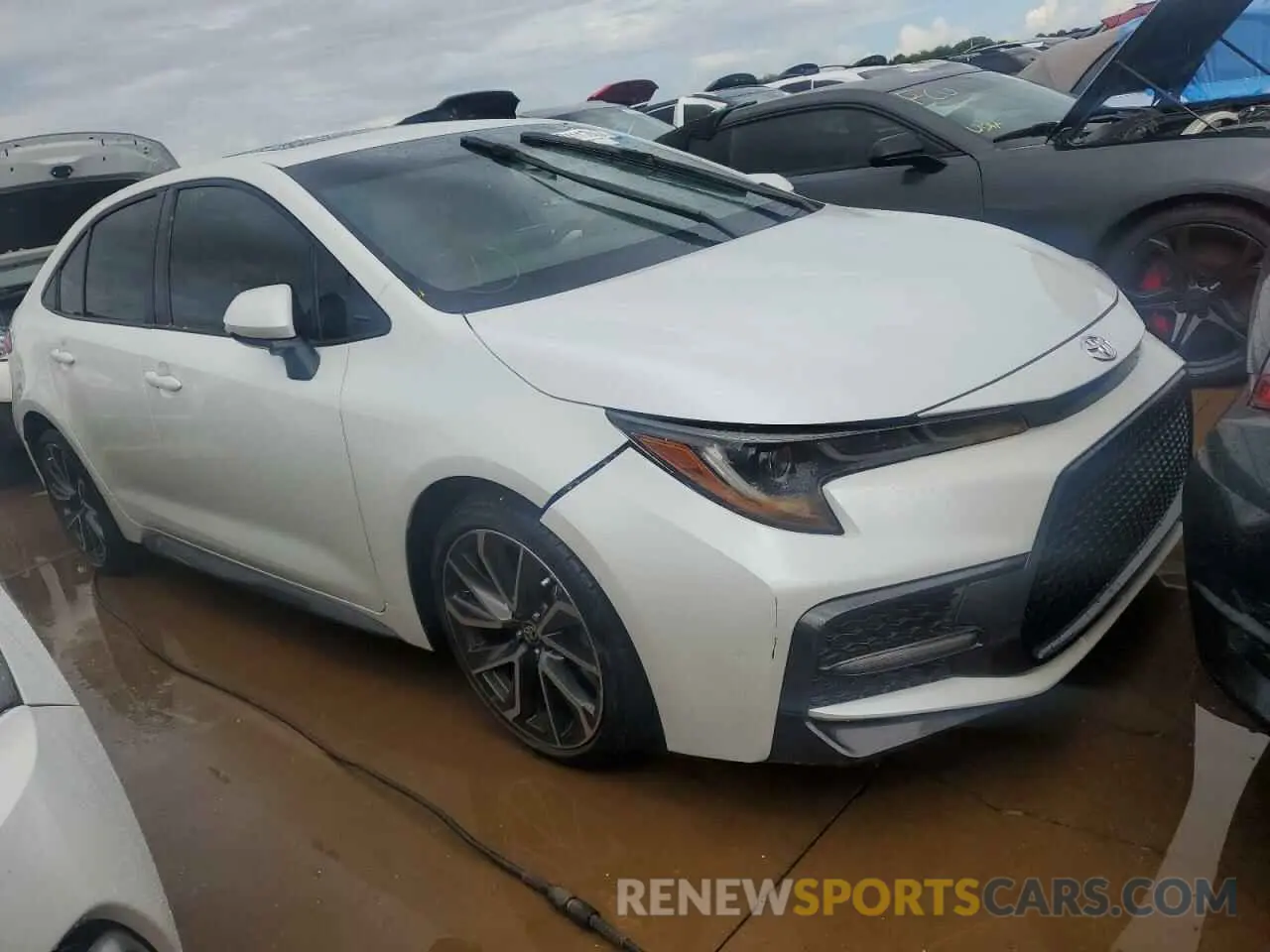 4 Фотография поврежденного автомобиля JTDM4MCE4NJ098391 TOYOTA COROLLA 2022