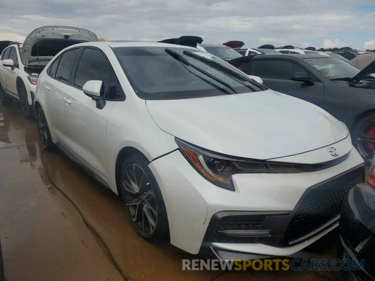 5 Фотография поврежденного автомобиля JTDM4MCE4NJ098391 TOYOTA COROLLA 2022