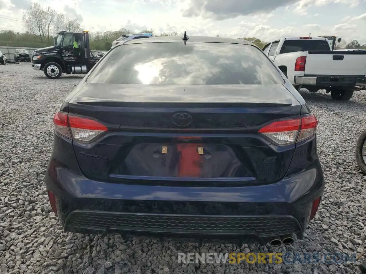 6 Photograph of a damaged car JTDM4MCE8NJ086762 TOYOTA COROLLA 2022