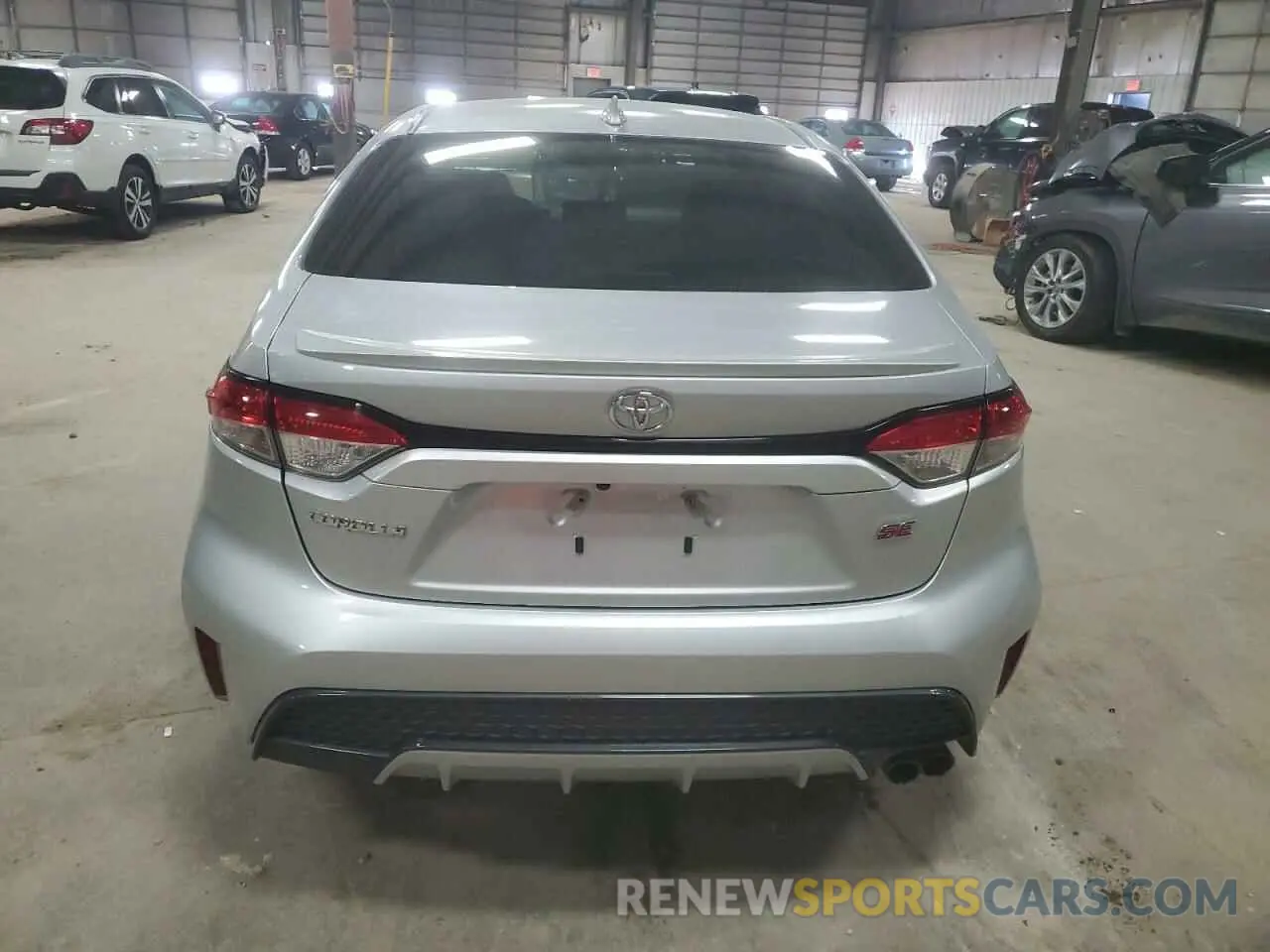 6 Photograph of a damaged car JTDP4MCE0N3504247 TOYOTA COROLLA 2022