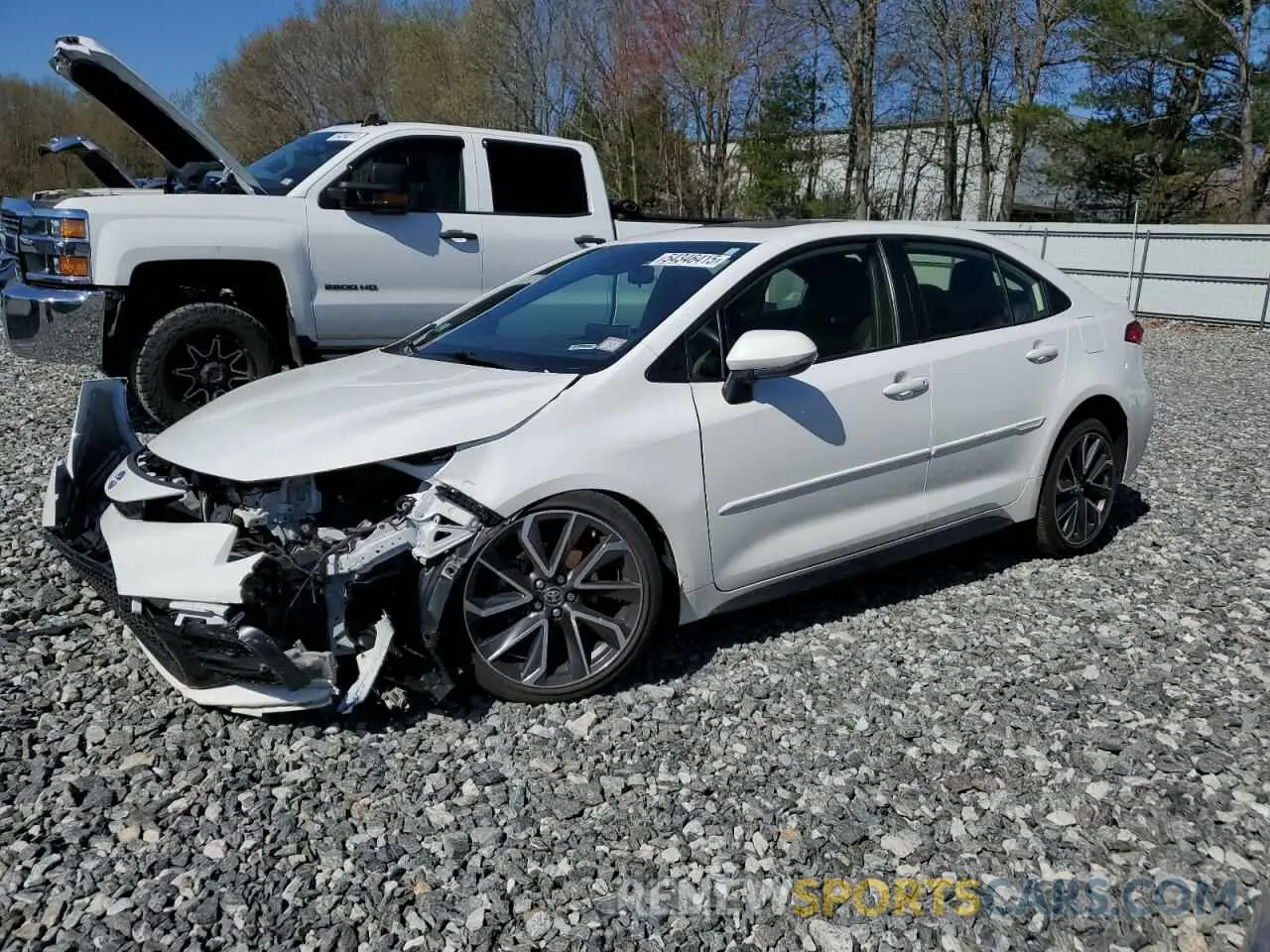 1 Photograph of a damaged car JTDP4MCE1N3508873 TOYOTA COROLLA 2022