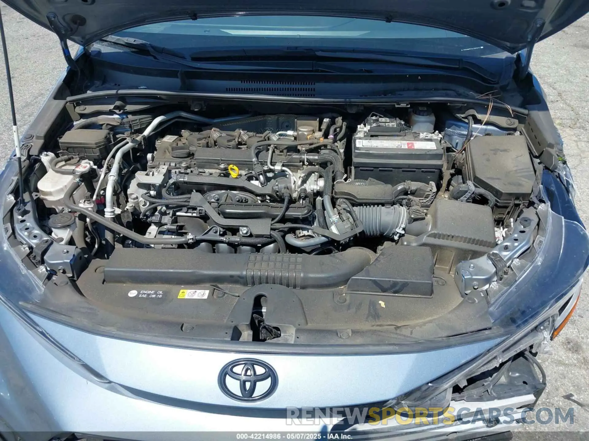 10 Photograph of a damaged car JTDP4MCE1NJ097972 TOYOTA COROLLA 2022