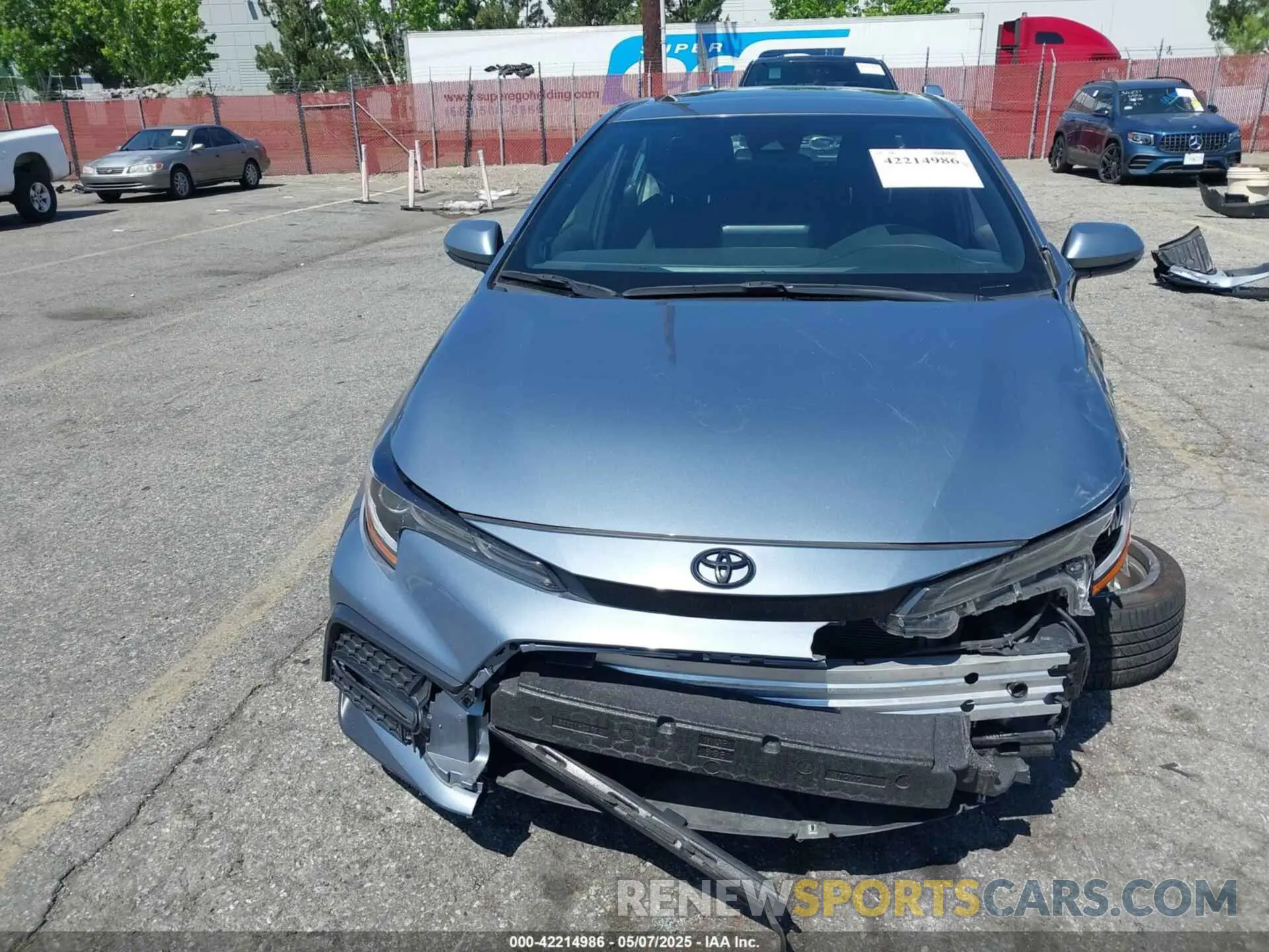 13 Photograph of a damaged car JTDP4MCE1NJ097972 TOYOTA COROLLA 2022