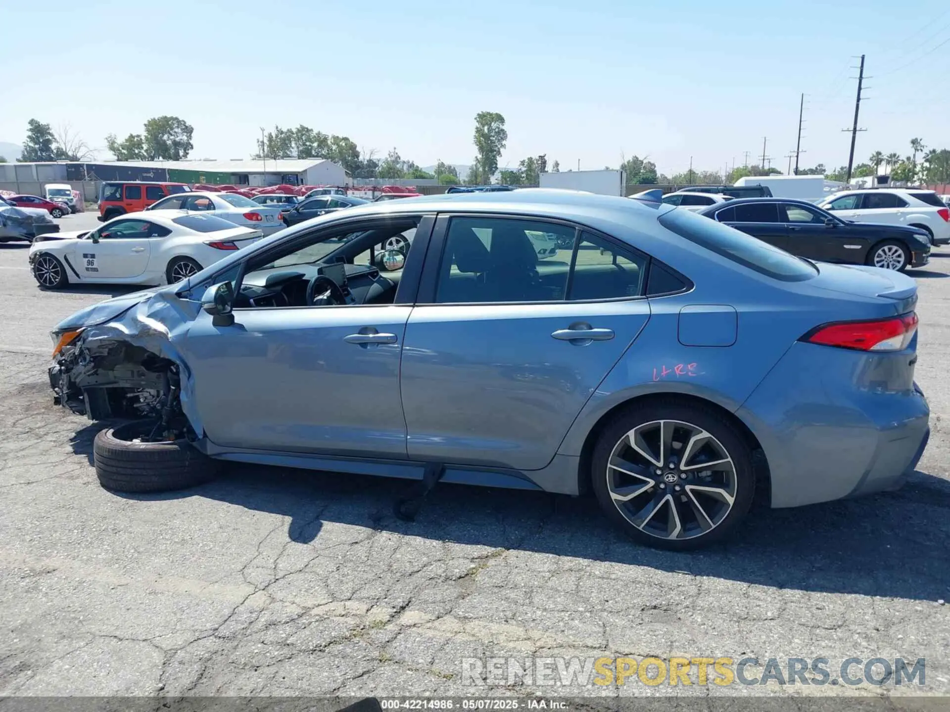 15 Photograph of a damaged car JTDP4MCE1NJ097972 TOYOTA COROLLA 2022