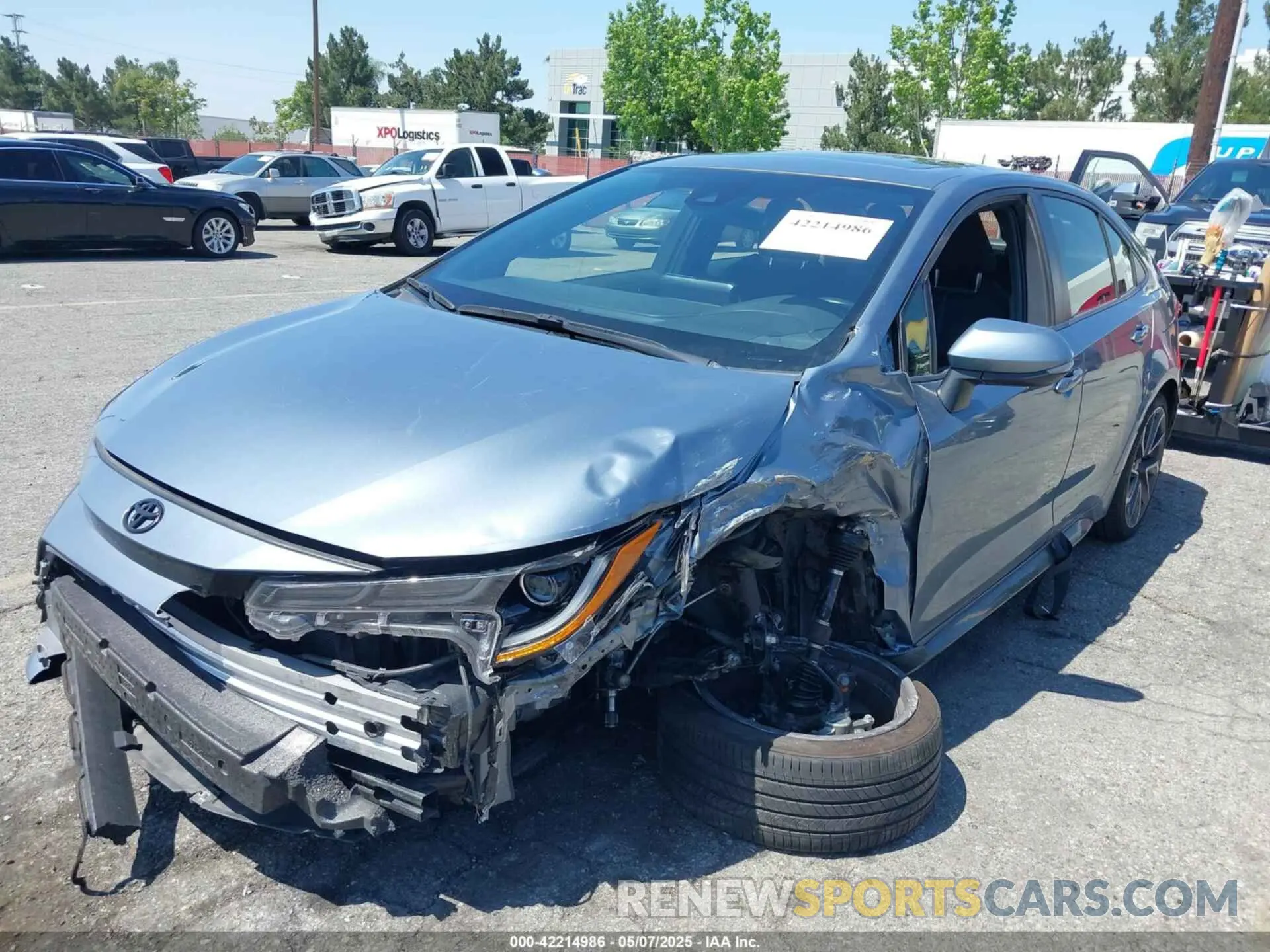 6 Photograph of a damaged car JTDP4MCE1NJ097972 TOYOTA COROLLA 2022