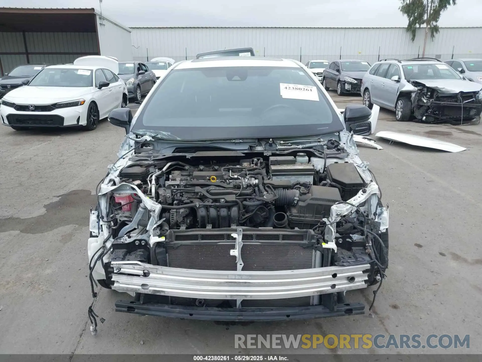 13 Photograph of a damaged car JTDP4MCE2N3503374 TOYOTA COROLLA 2022