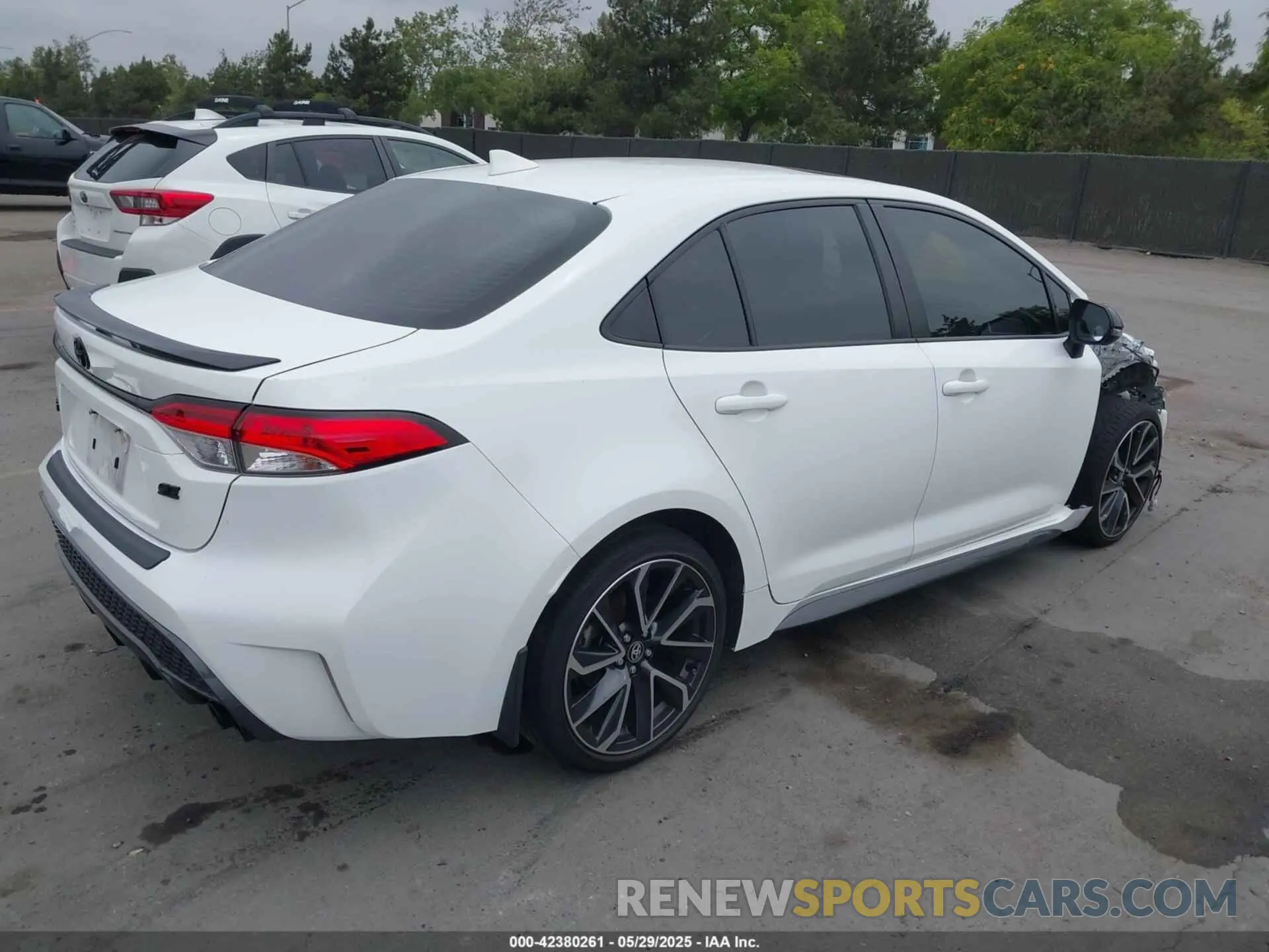4 Photograph of a damaged car JTDP4MCE2N3503374 TOYOTA COROLLA 2022