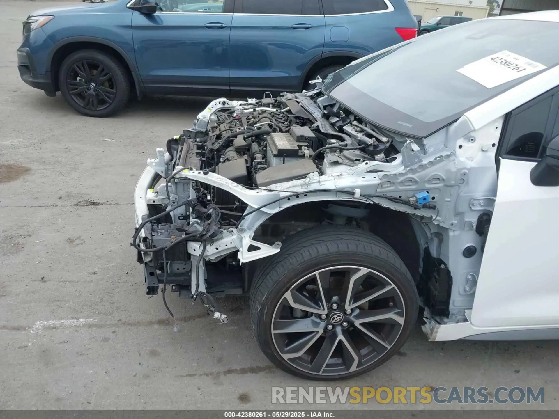 6 Photograph of a damaged car JTDP4MCE2N3503374 TOYOTA COROLLA 2022