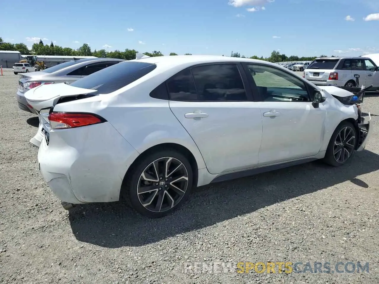 3 Photograph of a damaged car JTDP4MCE3NJ084009 TOYOTA COROLLA 2022