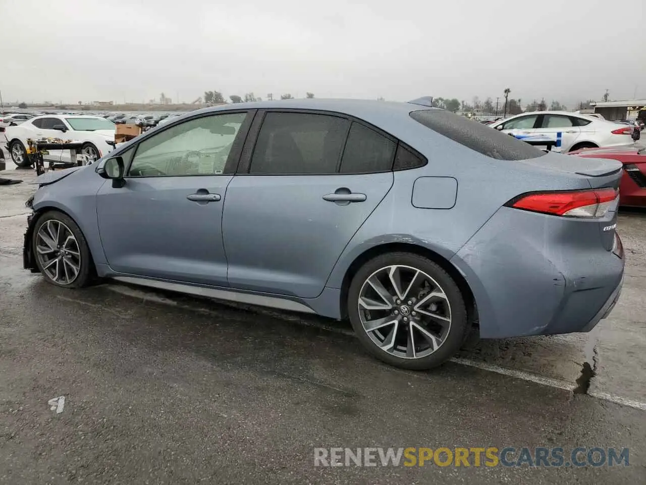 2 Photograph of a damaged car JTDP4MCE7N3500678 TOYOTA COROLLA 2022