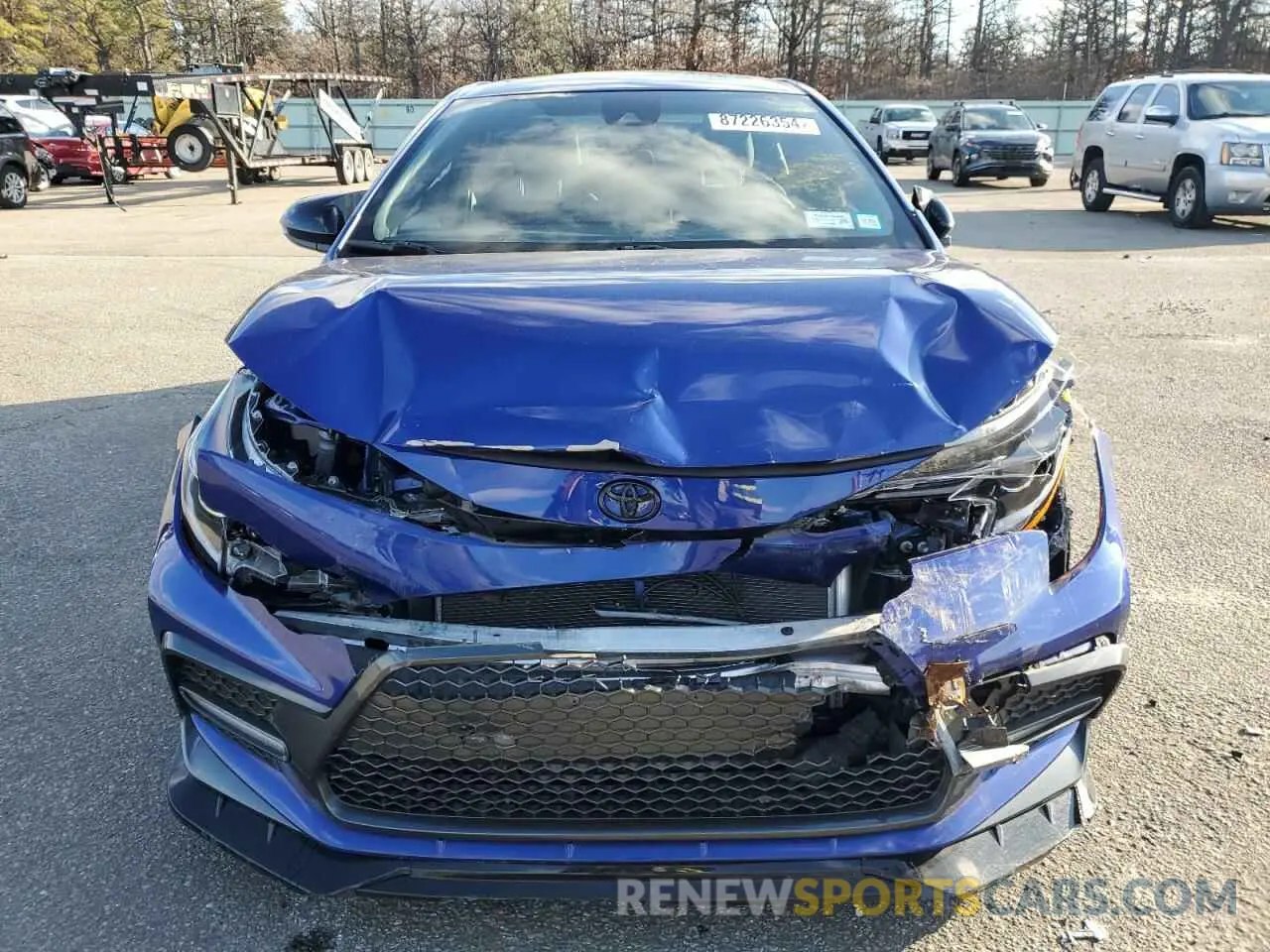 5 Photograph of a damaged car JTDP4MCE8NJ089822 TOYOTA COROLLA 2022