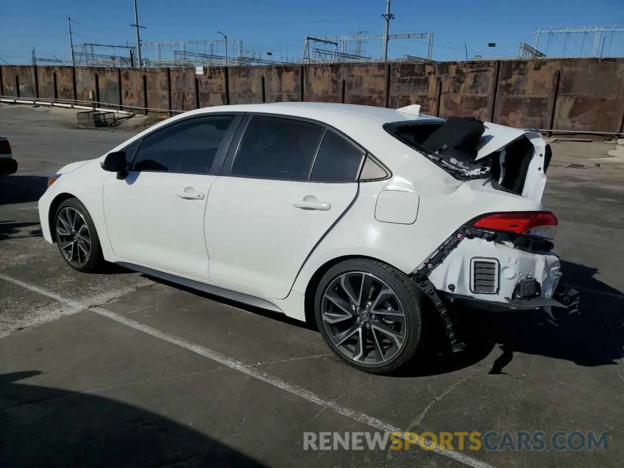 2 Photograph of a damaged car JTDP4MCE9N3511259 TOYOTA COROLLA 2022