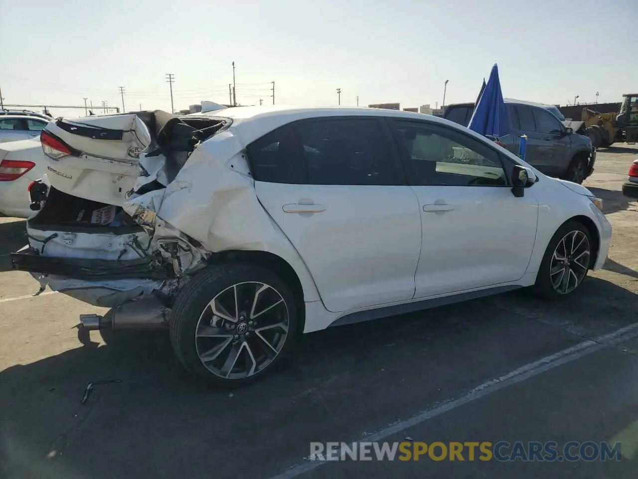 3 Photograph of a damaged car JTDP4MCE9N3511259 TOYOTA COROLLA 2022
