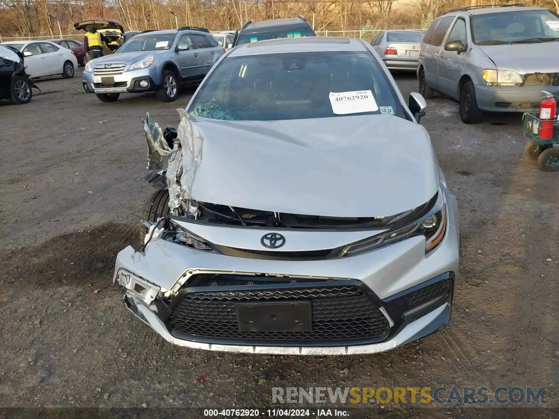 12 Photograph of a damaged car JTDP4MCE9N3513609 TOYOTA COROLLA 2022