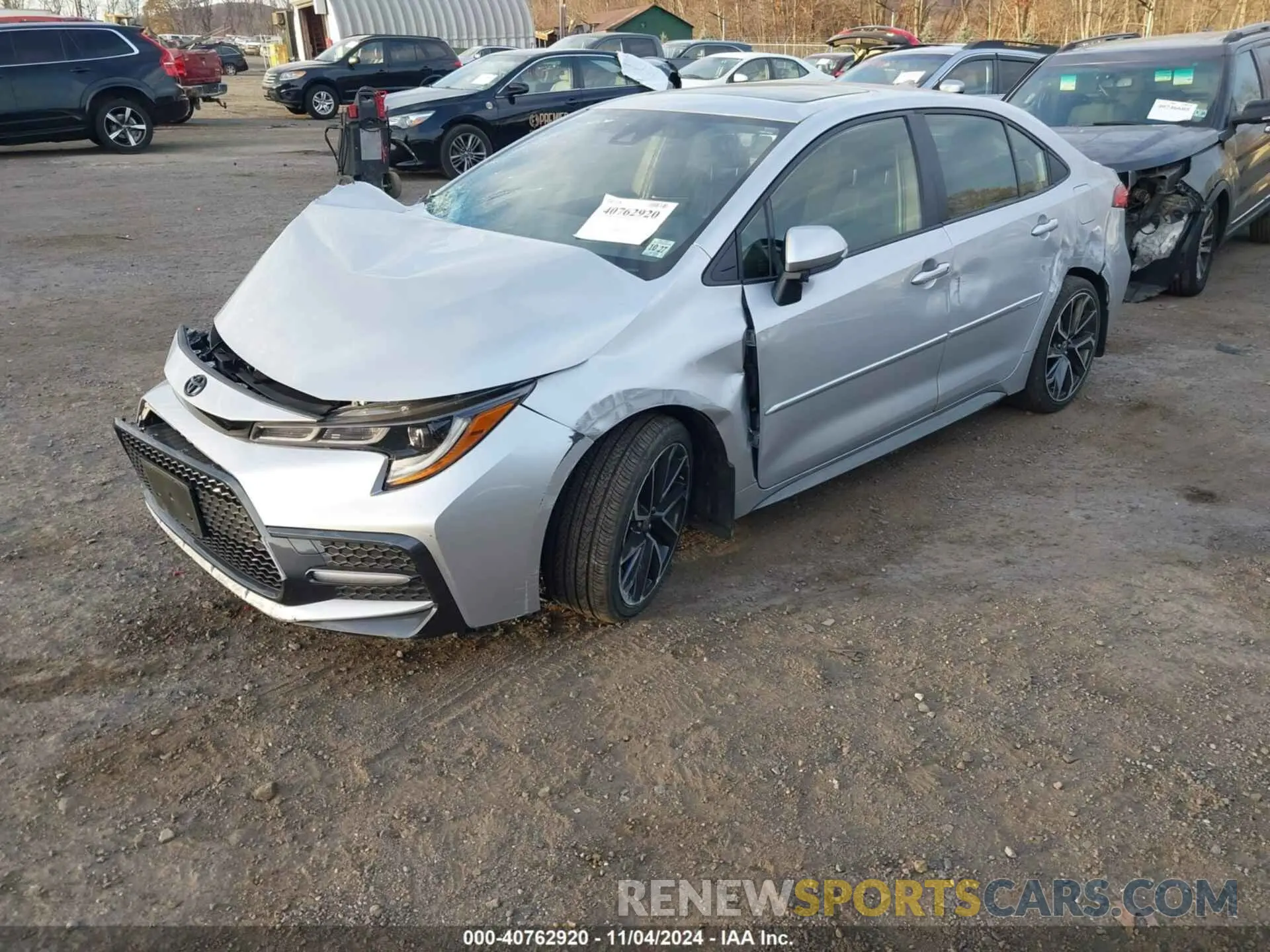2 Photograph of a damaged car JTDP4MCE9N3513609 TOYOTA COROLLA 2022