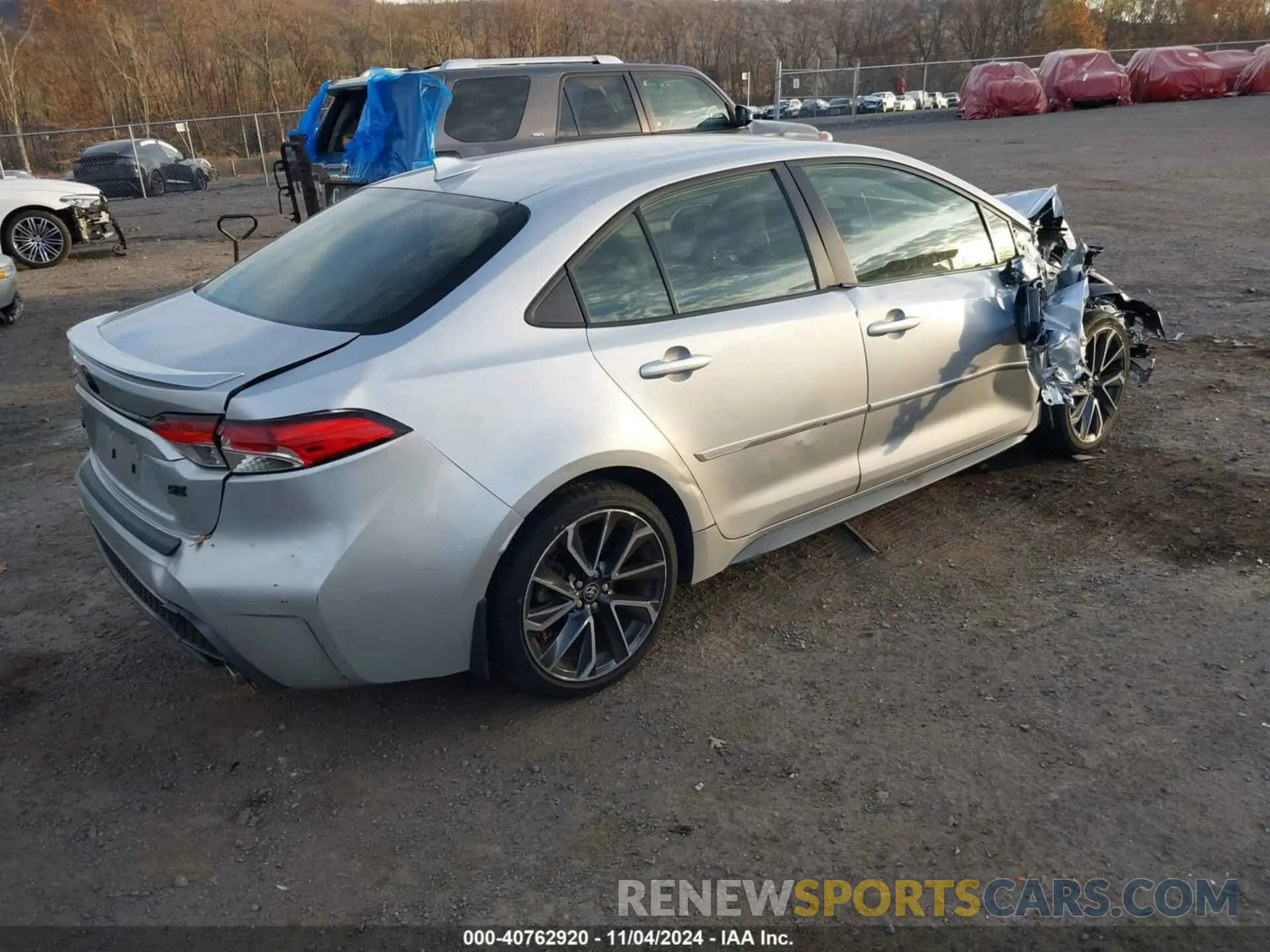 4 Photograph of a damaged car JTDP4MCE9N3513609 TOYOTA COROLLA 2022
