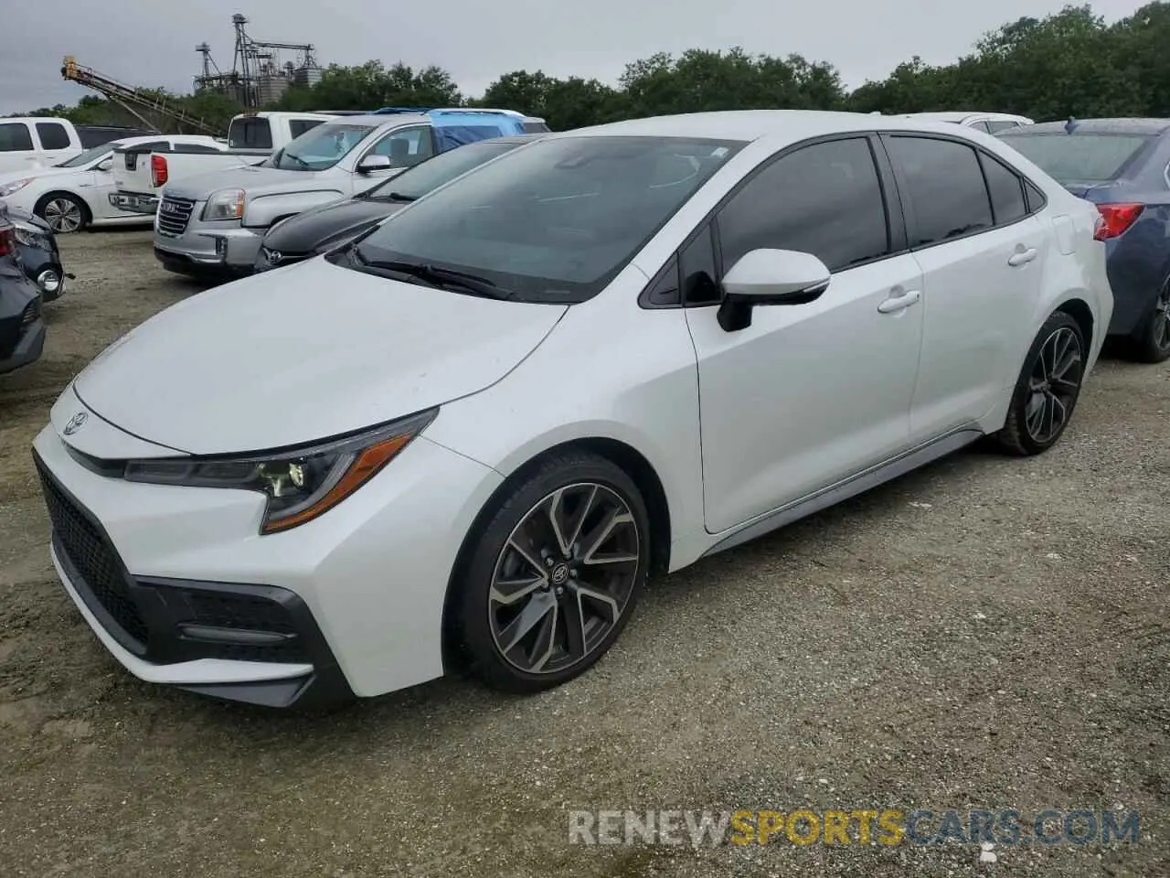 1 Photograph of a damaged car JTDS4MCE0N3507269 TOYOTA COROLLA 2022