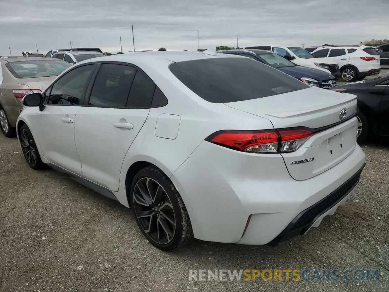 2 Photograph of a damaged car JTDS4MCE0N3507269 TOYOTA COROLLA 2022