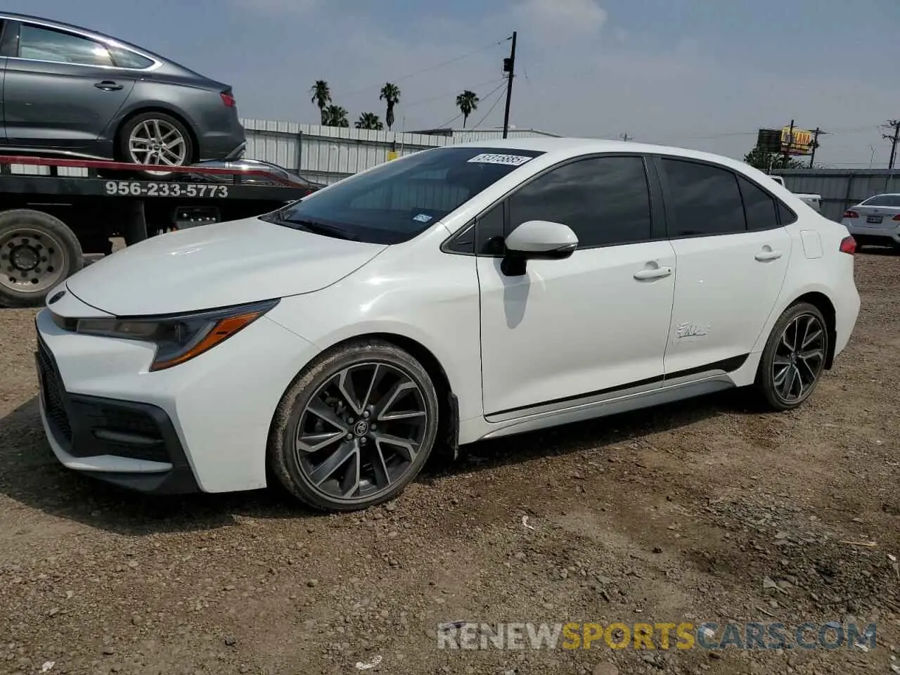 1 Photograph of a damaged car JTDS4MCE0N3508423 TOYOTA COROLLA 2022