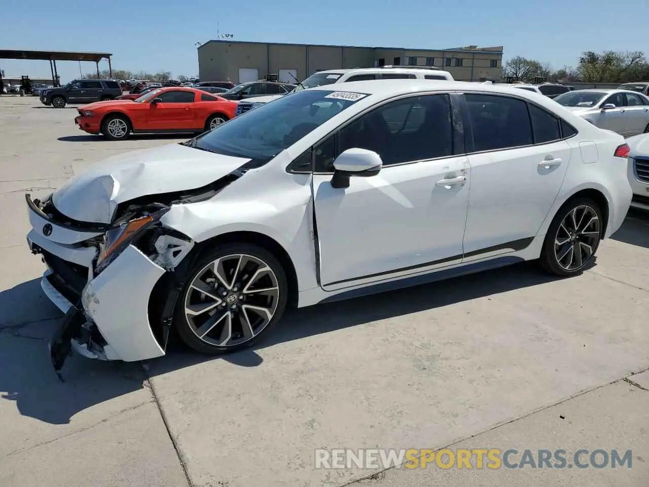1 Фотография поврежденного автомобиля JTDS4MCE0N3509989 TOYOTA COROLLA 2022